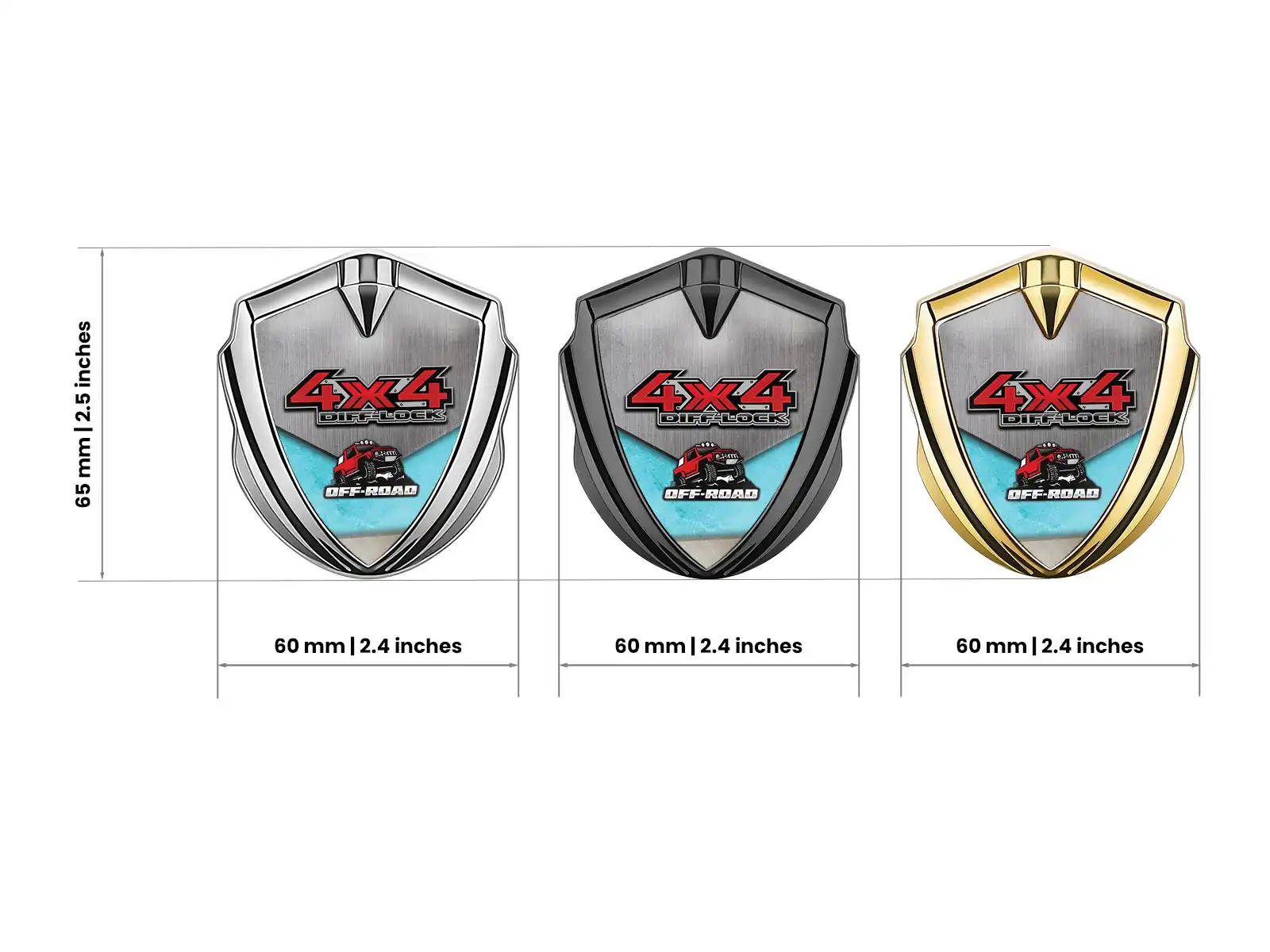Pro Emblems Domed Emblem Badge Customizable Force Pro