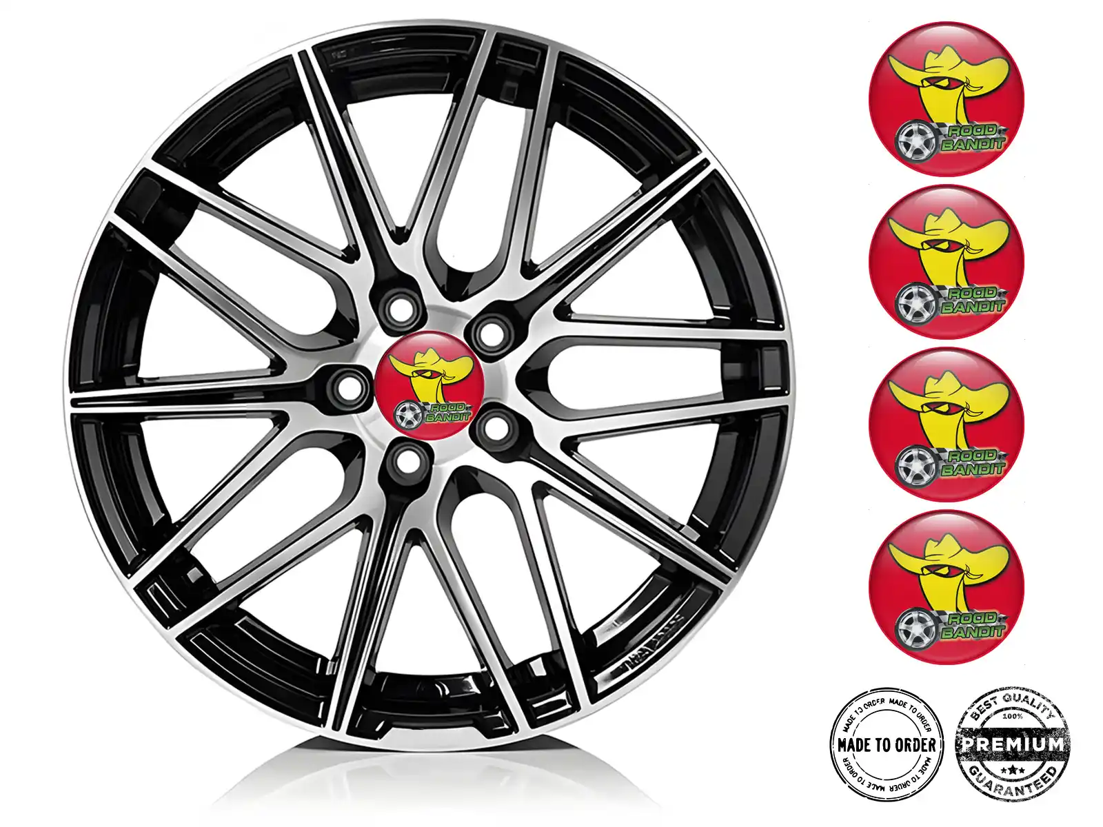Silicone Stickers Custom Brand Racing Horizon