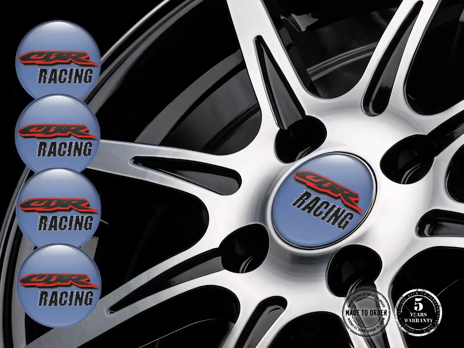 Rim Stickers for Cars Quantum Nexus