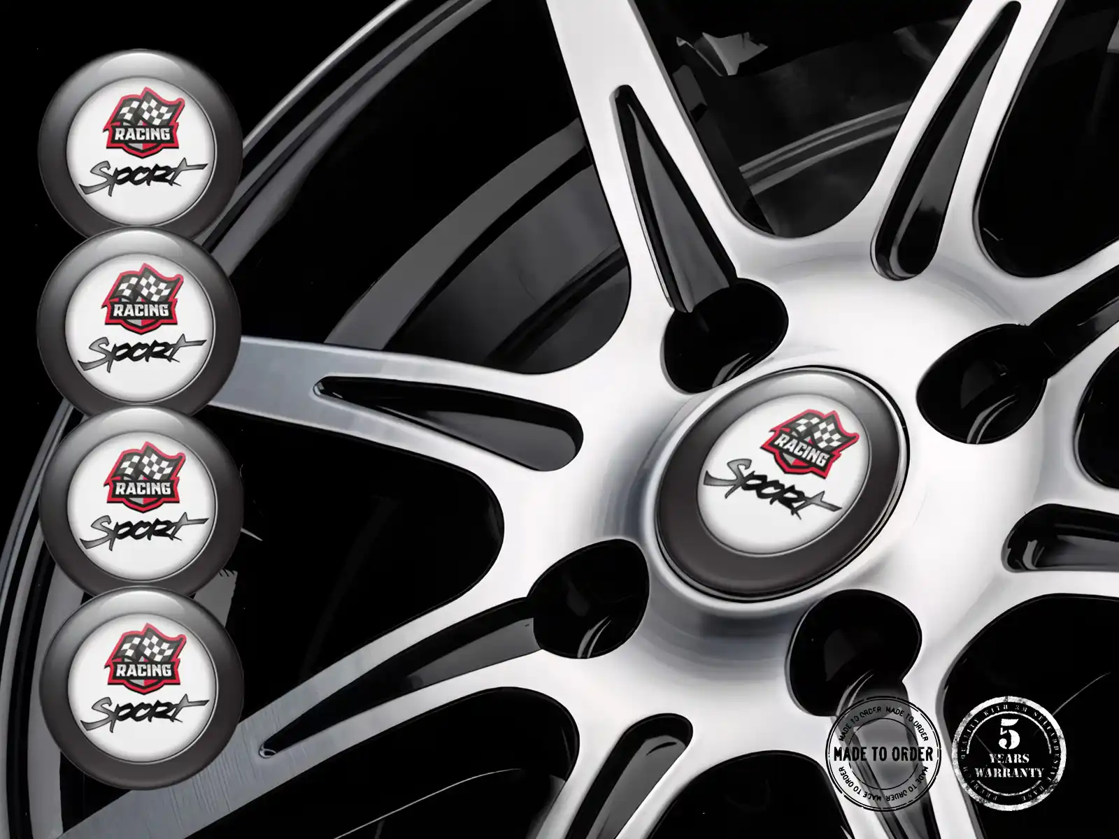 Pro Emblems Wheel emblems Ultimate Edition Pro Labels Racing