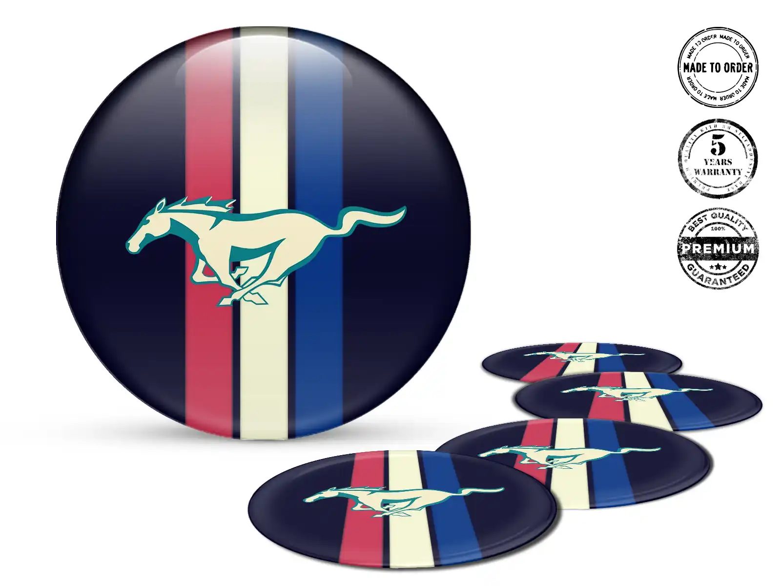 Ford Wheel Decals Version Custom Resin Stickers