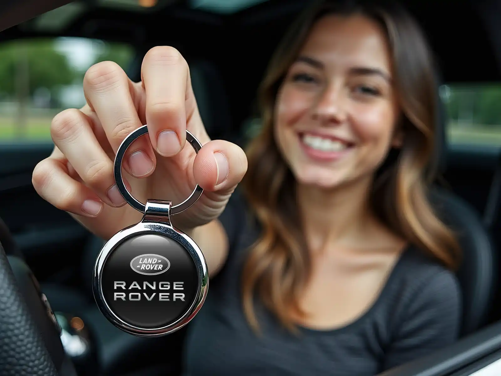 Land Rover Key Ring Holder Stylish Alloy Metal Build