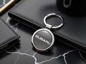 Sparco Personalized Keychains Glossy Classy Metal