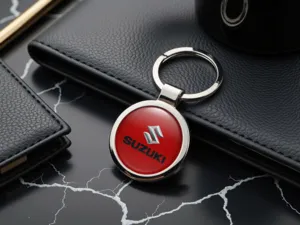 Suzuki Safety Keychain Force Durable Build Metal