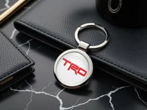 Toyota TRD Portachiavi Fob Lega Universale Struttura Robusta