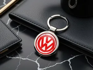 VW Llavero Perro Metal Duradero Bonito S