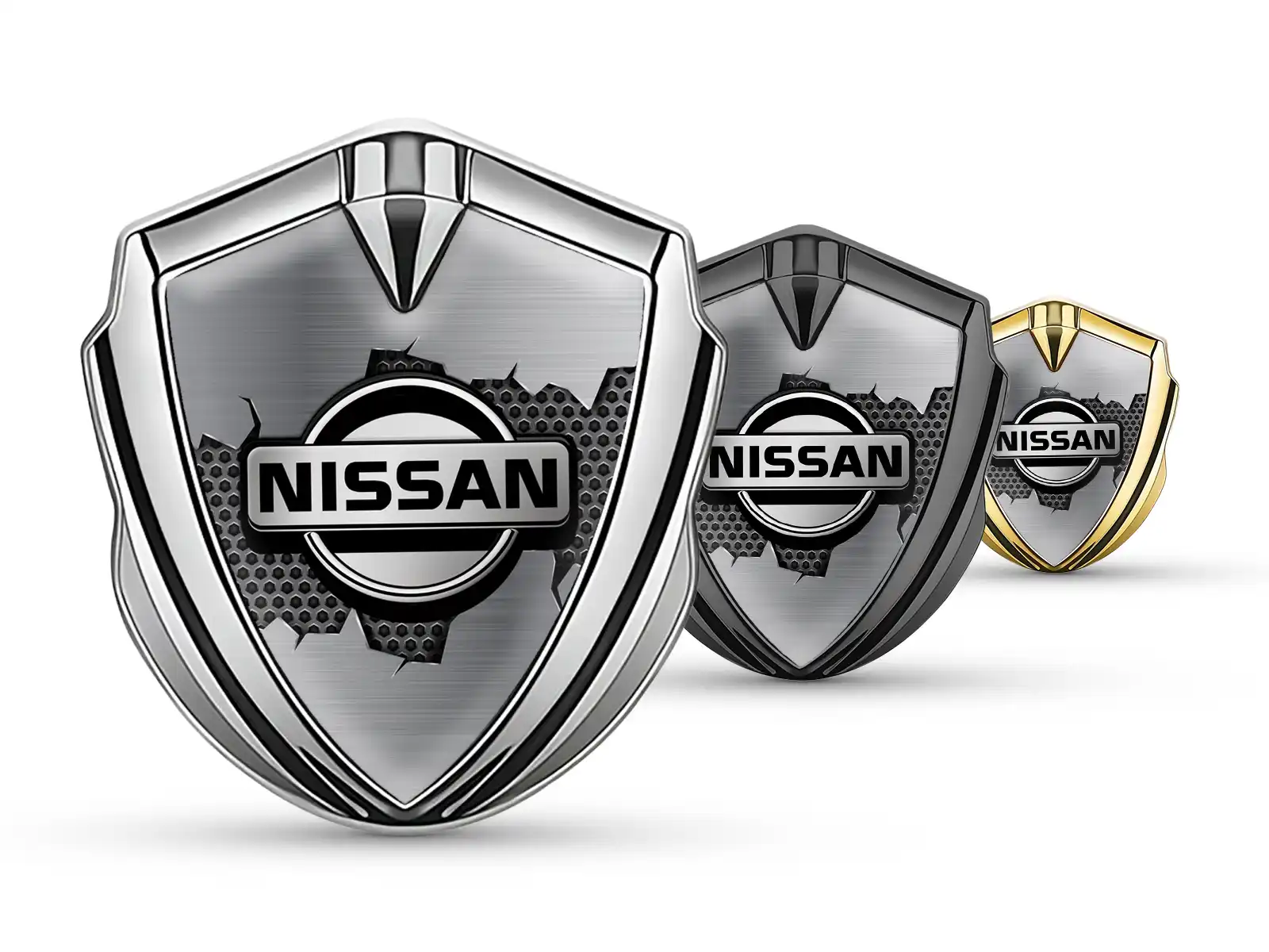 Pro Emblems Nissan Emblem Car Badge Pro Design Stainless Steel Edge