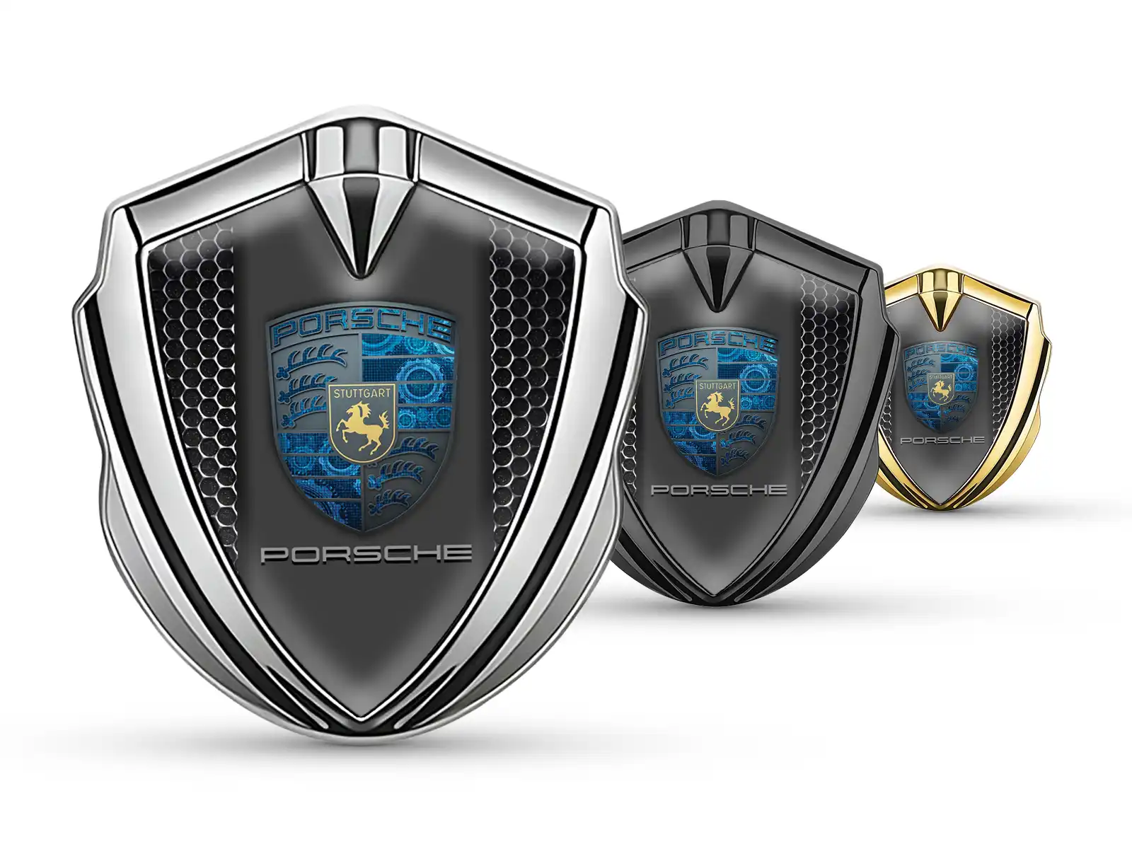 Custom Cast Emblems Porsche Custom Metal Emblems Luxury Design Alloy Metal