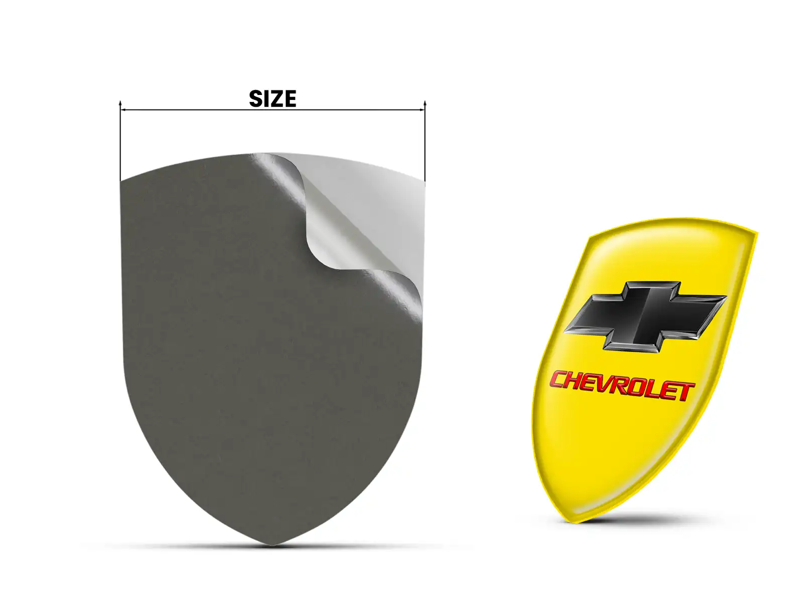 Chevrolet Permanent Stickers High Quality Customizable Modern
