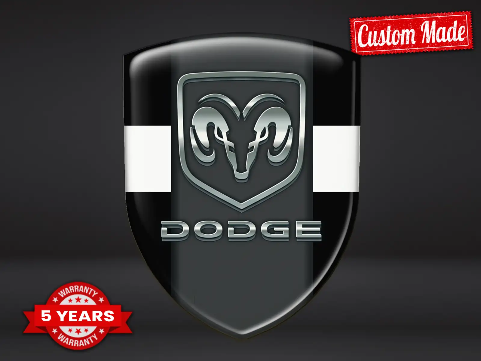 Dodge Car Company Logos TopTier Max Tough Stylish Graphic