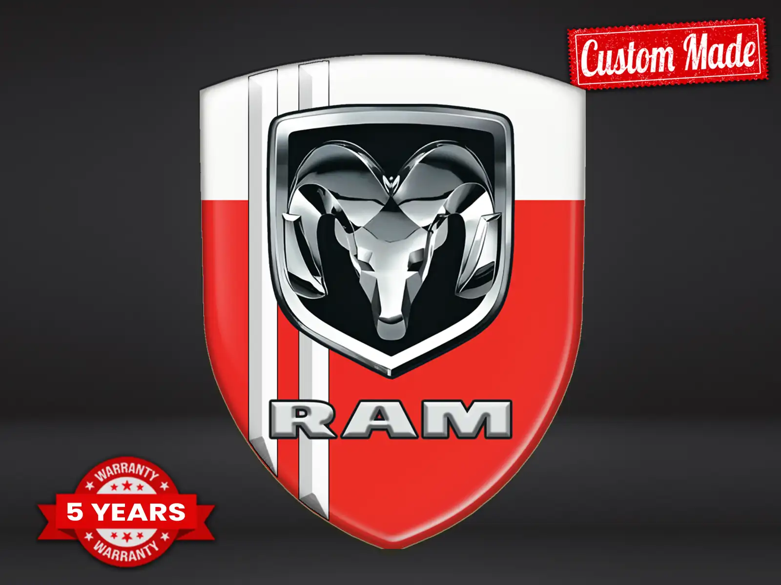 Dodge Bumper Sticker Printing High Quality Sturdy Modern