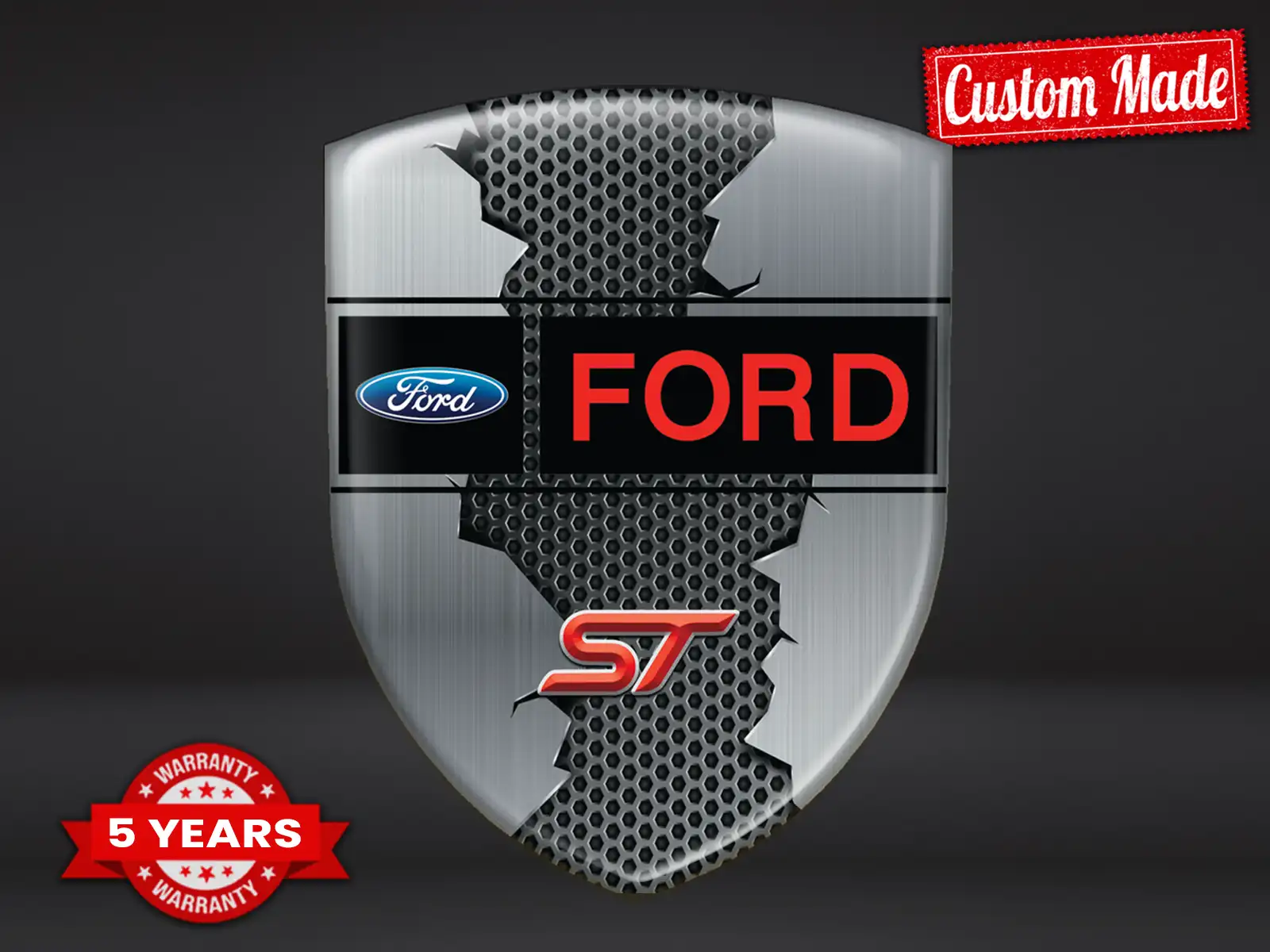 Ford Domed Stickers Fine Grade Premium Max Durable