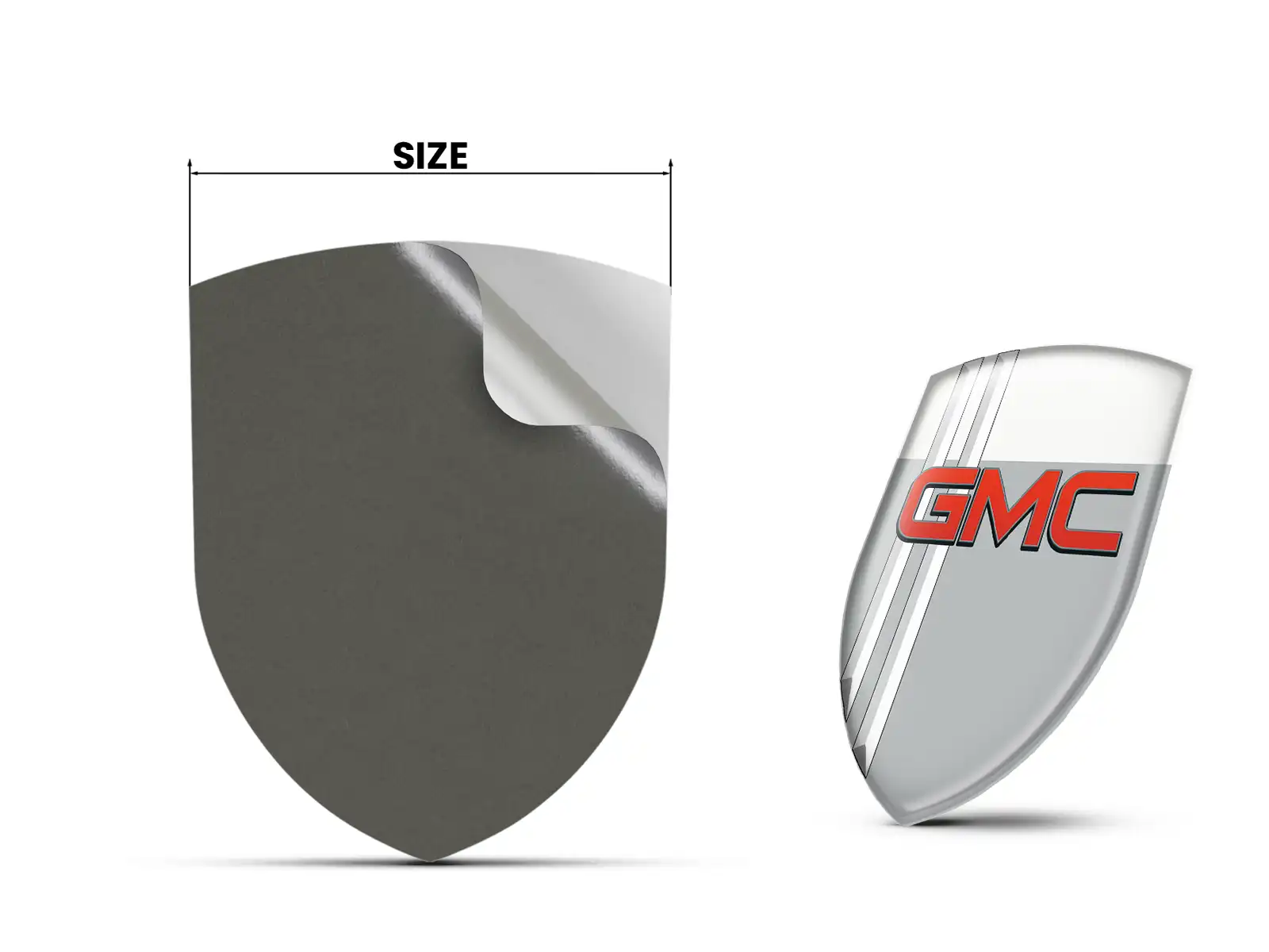 Gmc Back Sticker Paper GMC Car Door Stickers Lasting Pro Max Stylish Modern