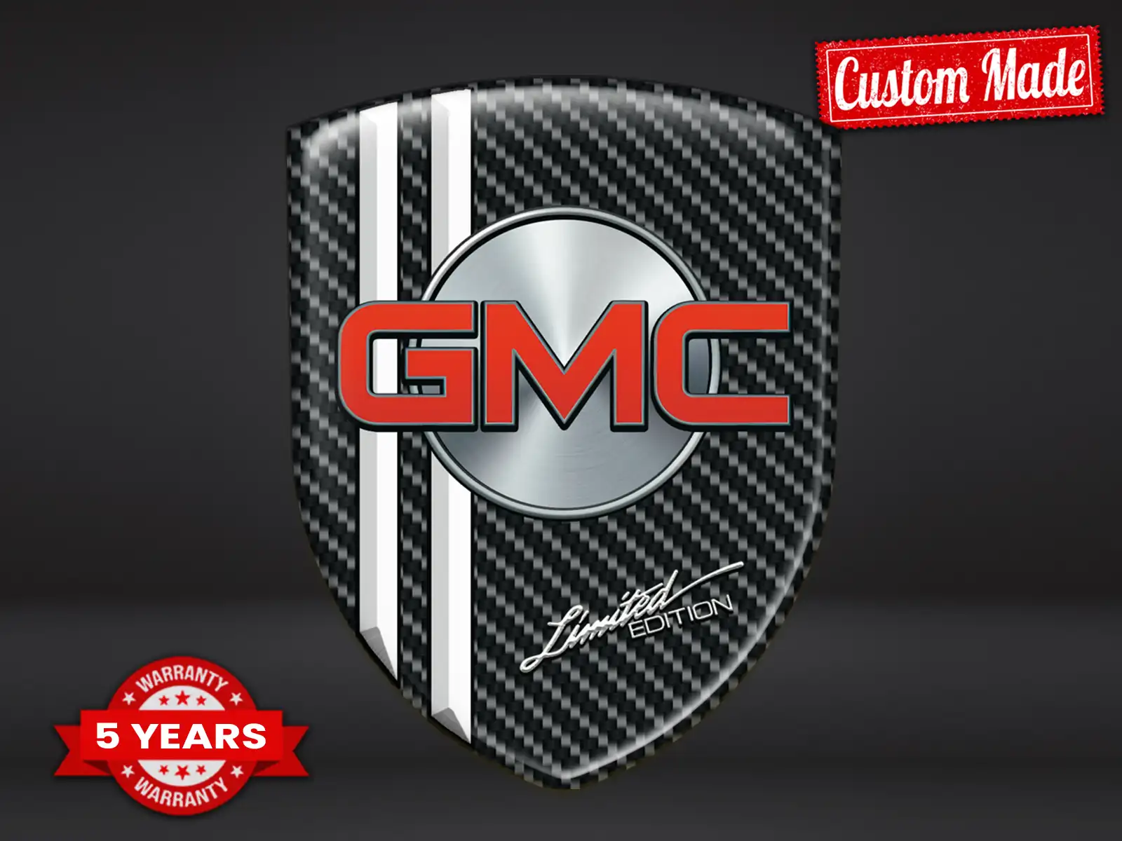 Gmc Back Sticker Paper GMC Automotive Stickers Decals Edition Stylish High End