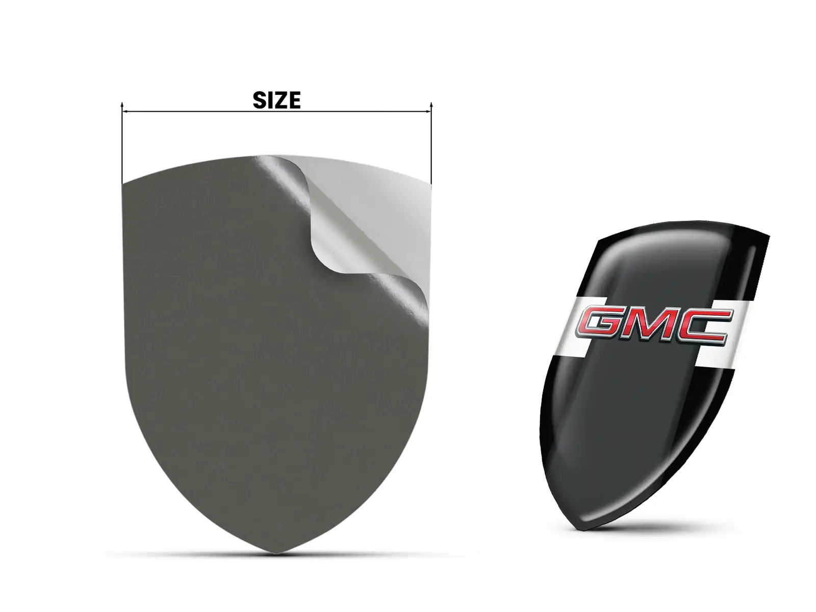Gmc Back Sticker Paper GMC Permanent Stickers High Quality Customizable Modern