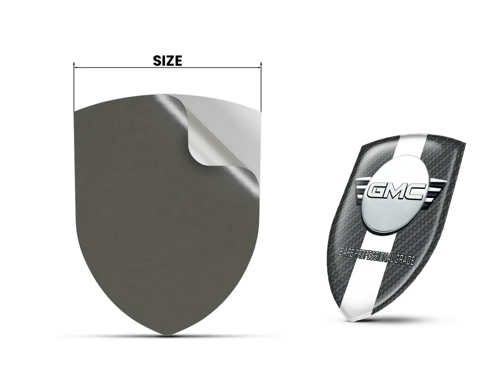 Gmc Back Sticker Paper GMC Automotive Stickers Decals Luxury Customizable Max