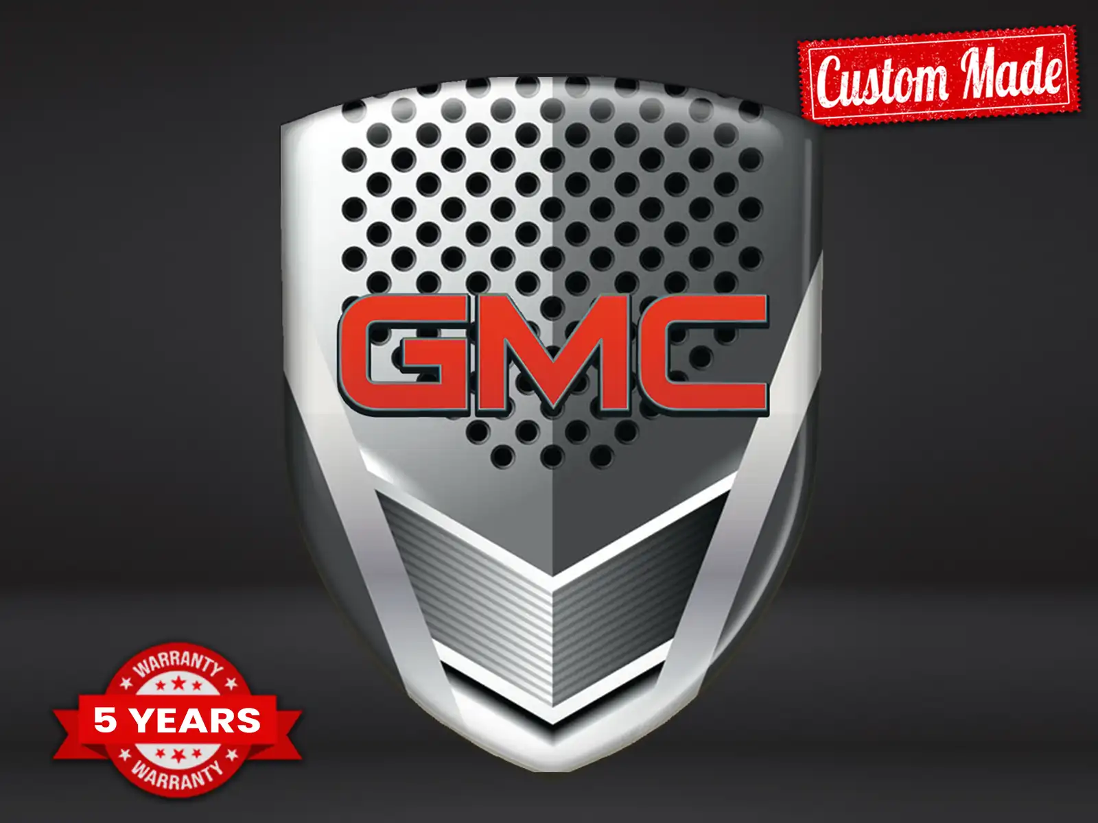 GMC Rear Window Stickers Stylish High Quality Customizable