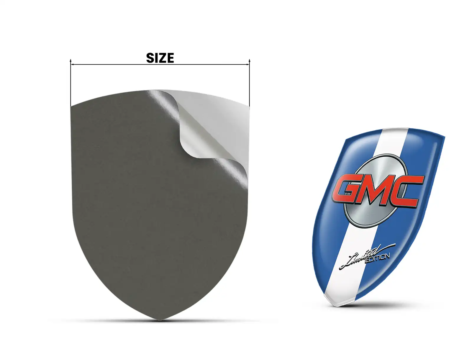 Gmc Back Sticker Paper GMC Back Window Decals Trucks Tuning High Quality Drift