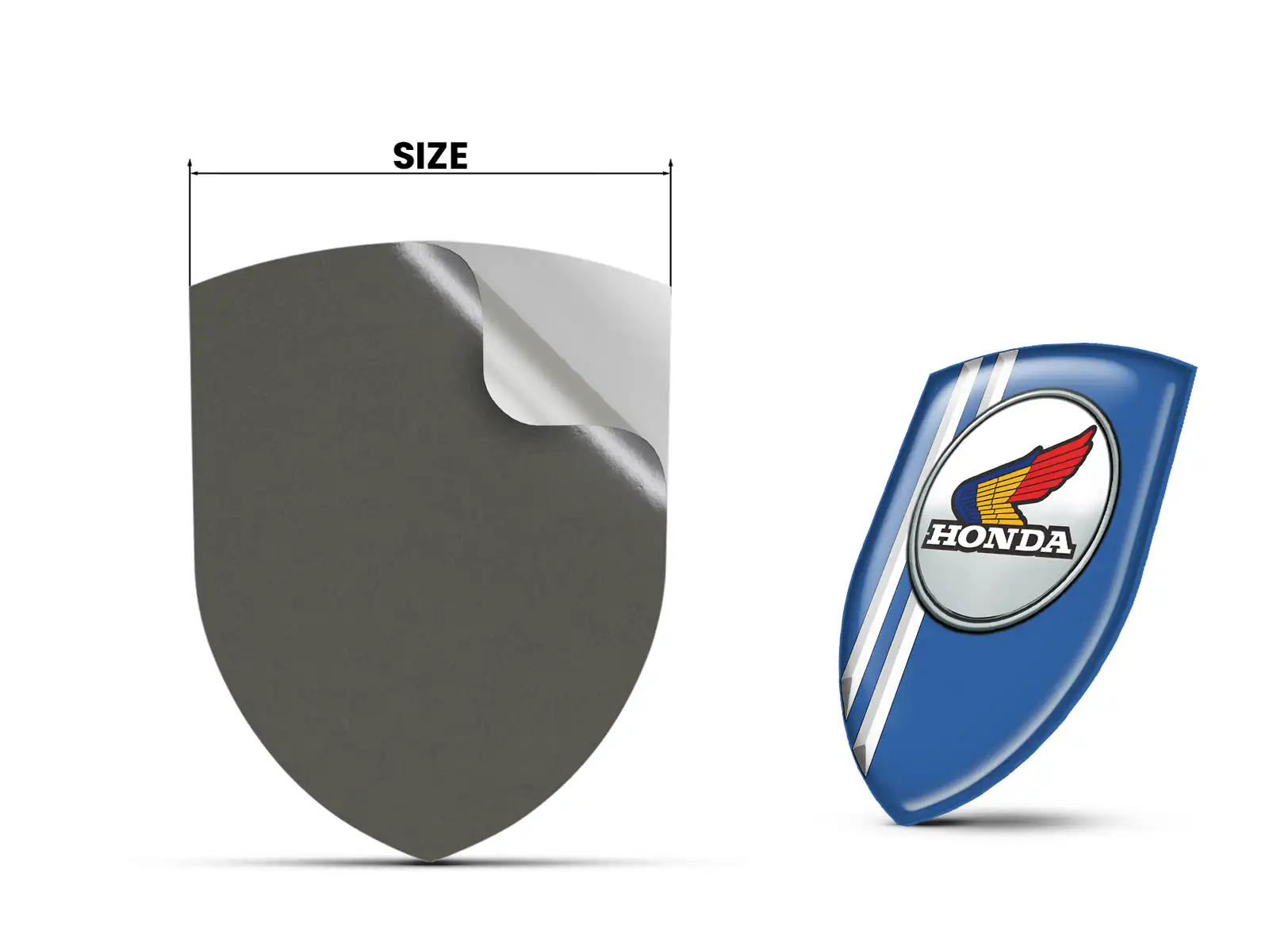 Pro Emblems Honda Car Silicone Emblems Professional Customizable Sturdy