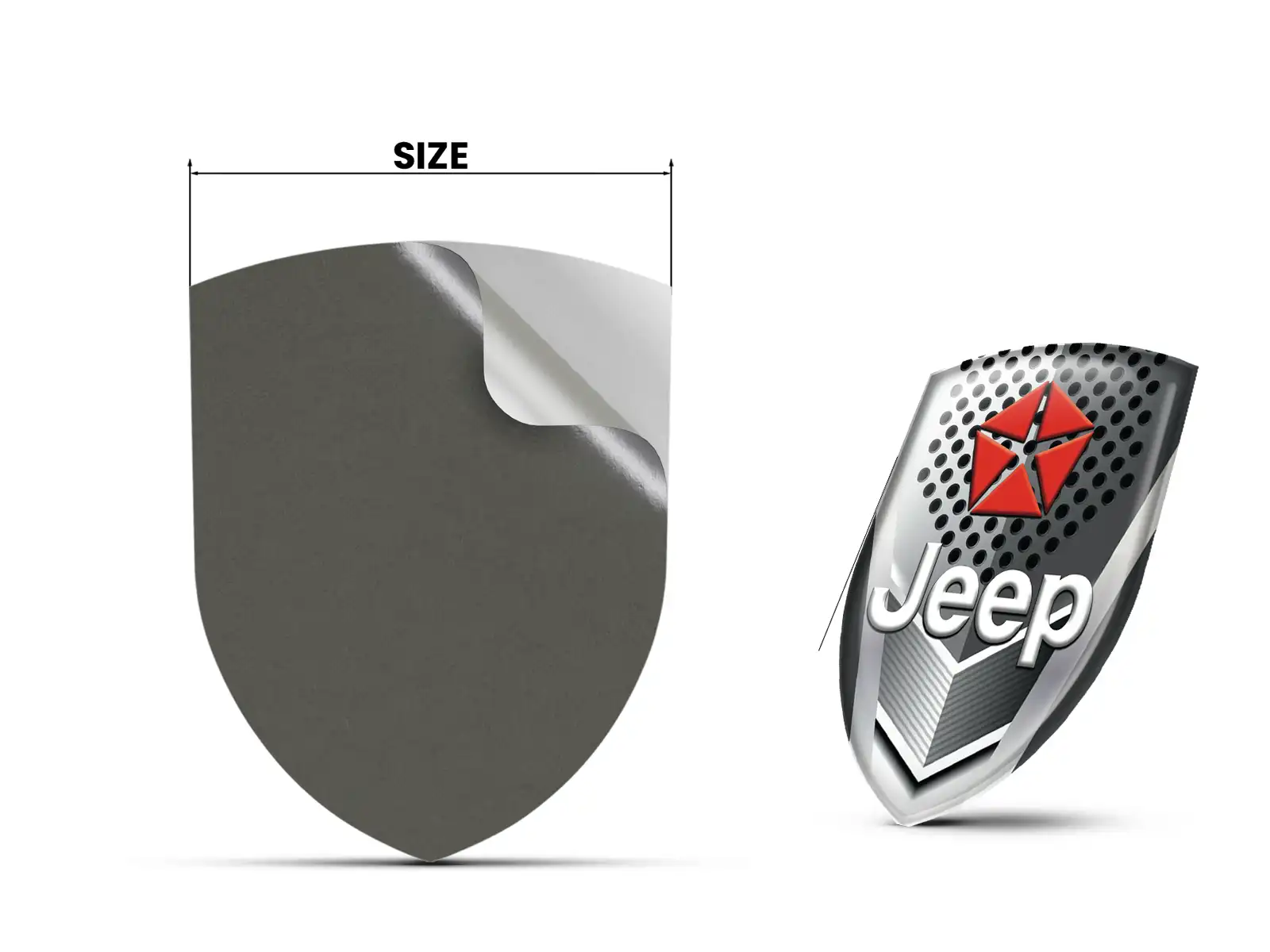 Jeep Auto Decals Stickers Tuning Star Professional