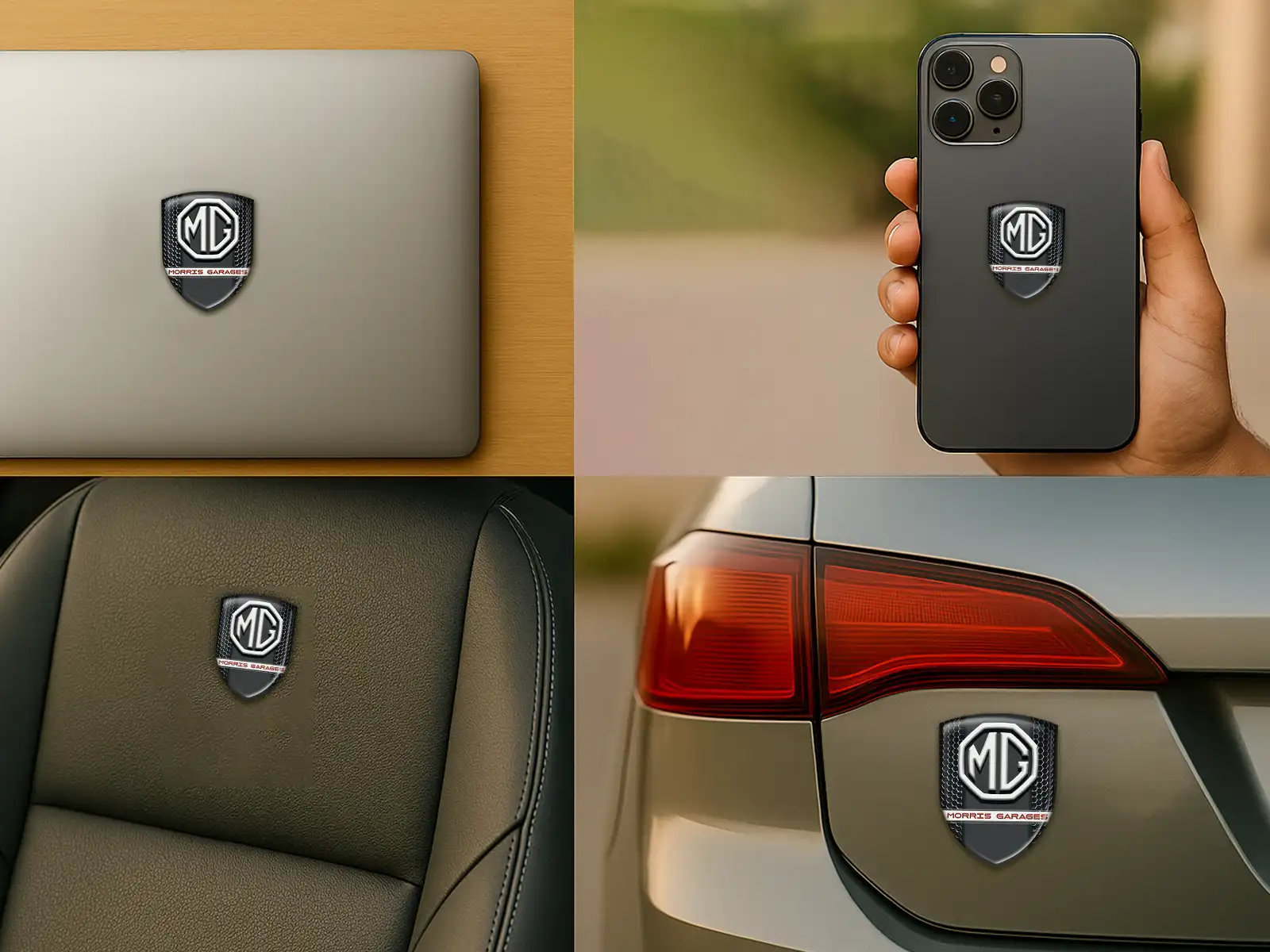 MG Rear Window Decals Cars Premium Customizable Max